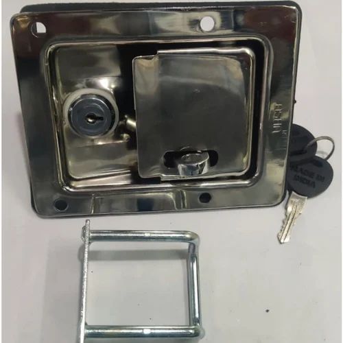 COM-1428 (Stainless Steel Double Locking ) Canopy Lock WITH Keys