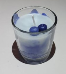 Glass Plain Polished Perfumed Candles