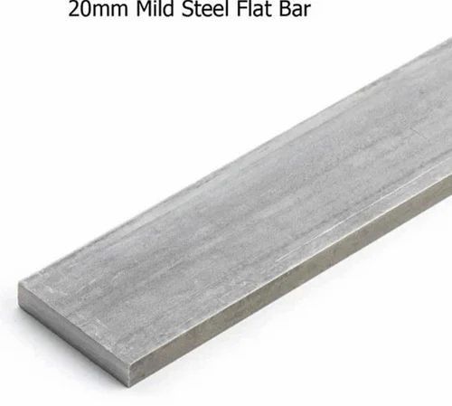 20mm Mild Steel Flat Bar, Shape : Rectangular, Length : 3 Meter