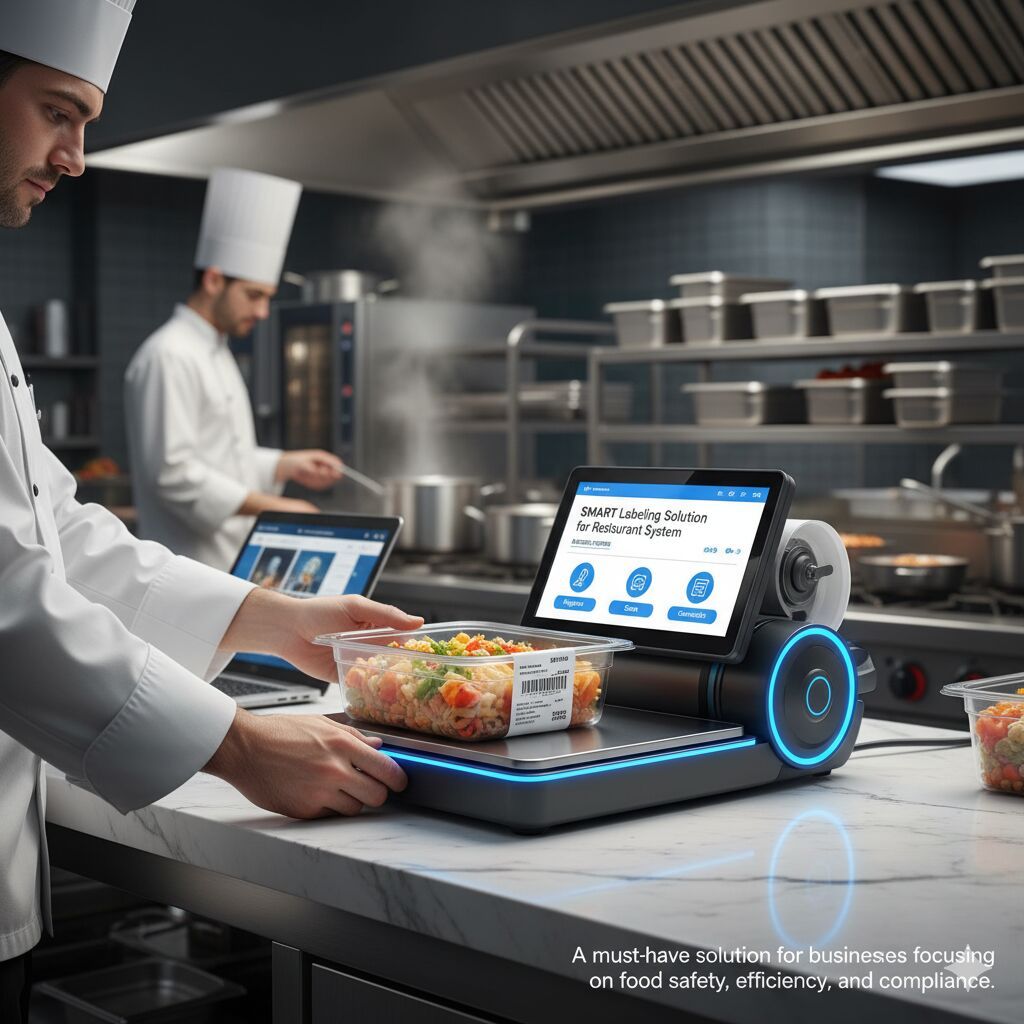 Smart Labeling Solution for Restaurant System