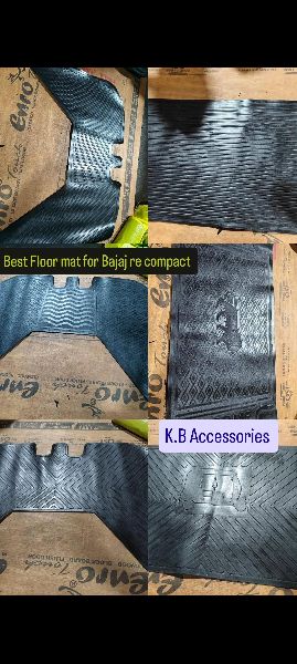 Rubber Floor Mat for Three Wheeler