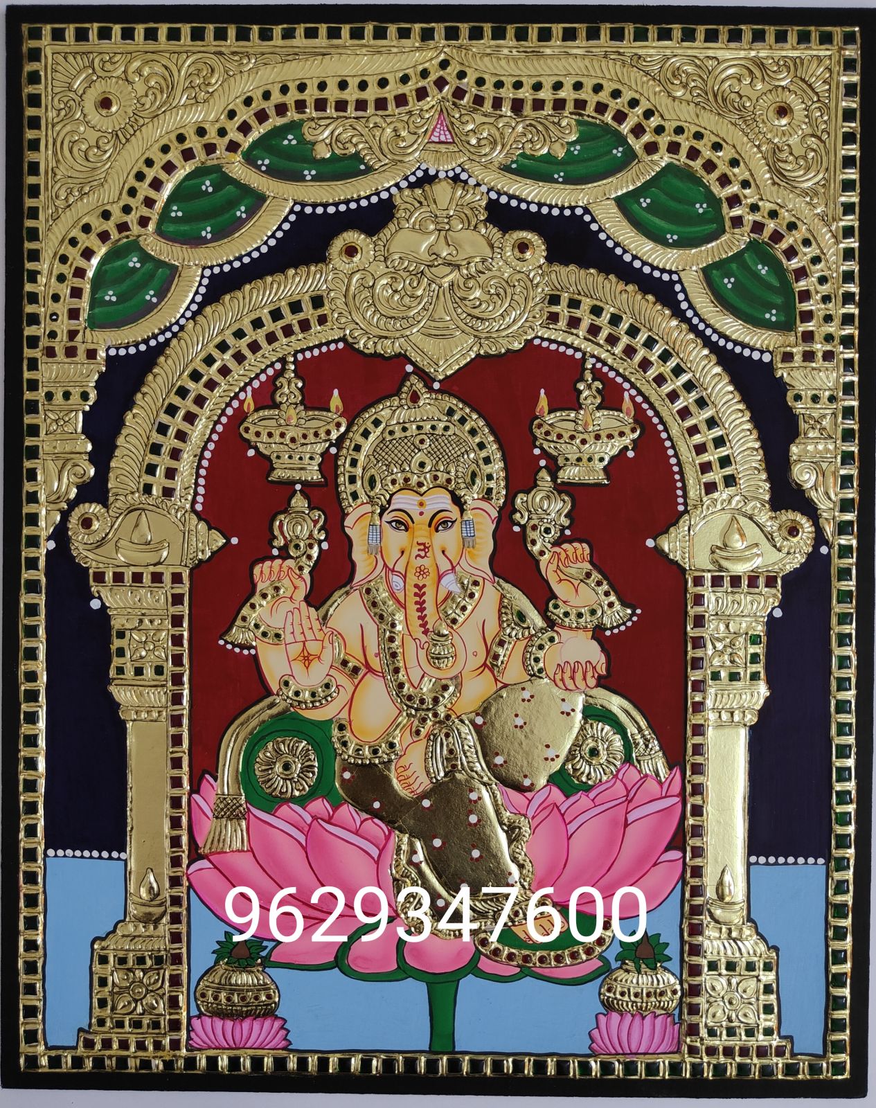 Ganesha Tanjore Paintings