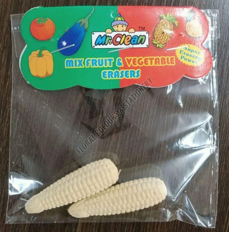 3D Corn Rubber Eraser Set