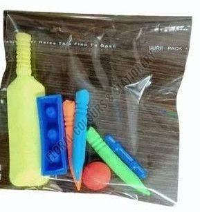 3D Cricket Bat Rubber Eraser Set
