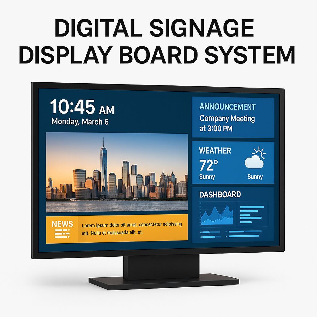 Digital Signage Display Board Systems