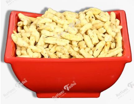 Double Long Sev Namkeen, Color : Golden, Packaging Type : Packet