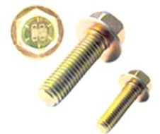 Hex Flange Bolts Screws, Grade : Din 6921, Jis B1189 For Industrial