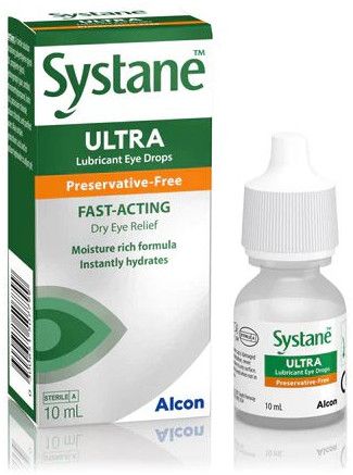 Systane Ultra Lubricant Eye Drop, Form : Liquid, Packing Size : 10ml