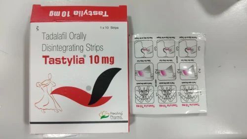 Tastylia 10mg Tadalafil Oral Disintegrating Strip, Form : Powder