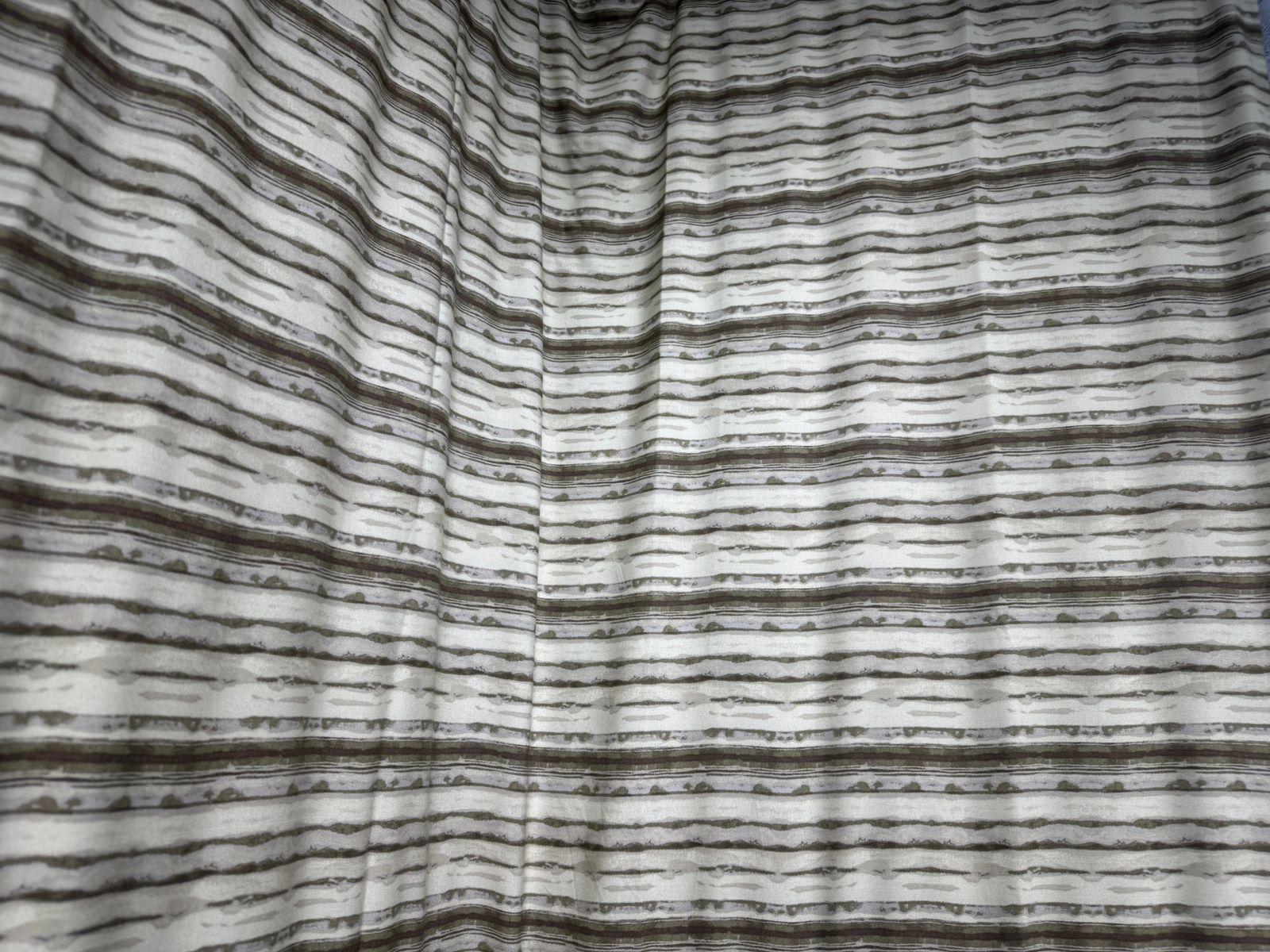 Striped Pattern Cotton Digital Printed Fabric