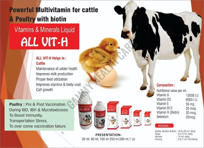 All Vit-H Animal Feed Supplement
