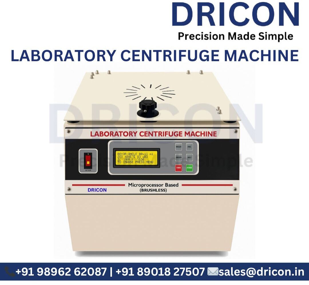 Dricon Laboratory Centrifuge Machine