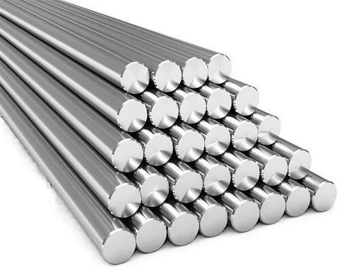 Polished EN354 Steel Round Bar, Color : Silver