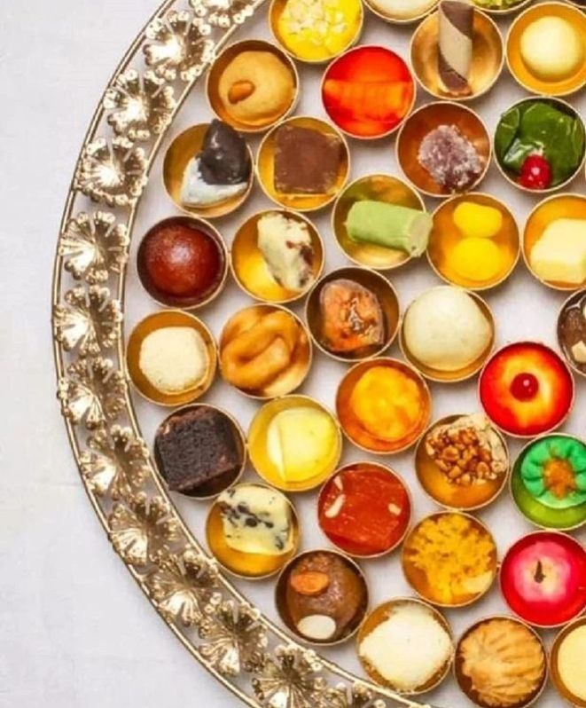 Metal 56 Bhog Thali