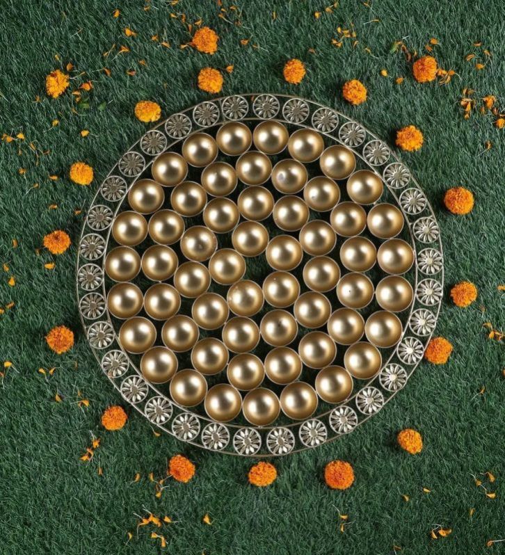 Metal 56 Bhog Thali