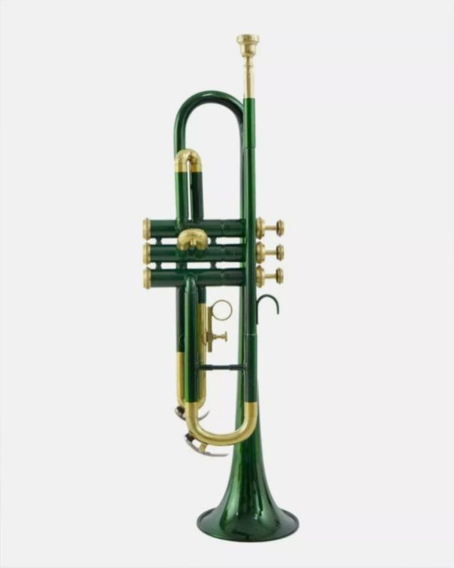 Sheery Professional TRU-13 Green-gold Bb Trumpet Set