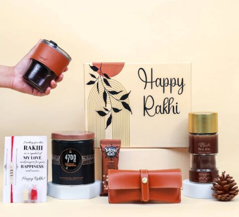 Brews and Bonds Brother Rakhi Hamper