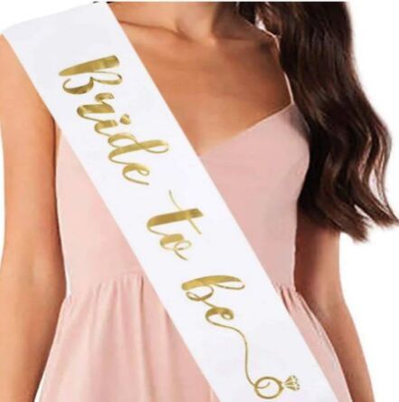 Bride-to-be Sash