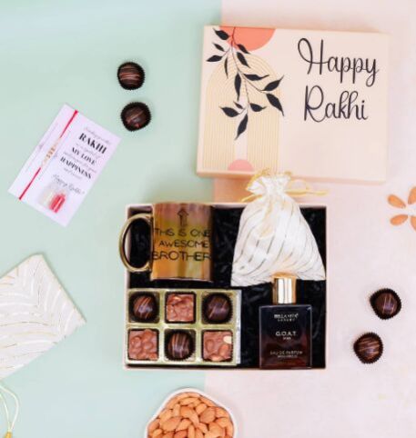 Bros Delight Rakhi Duo Hamper