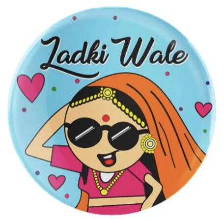 Ladki Wale Badge
