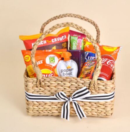 Rakhi Goodies Basket For Sister