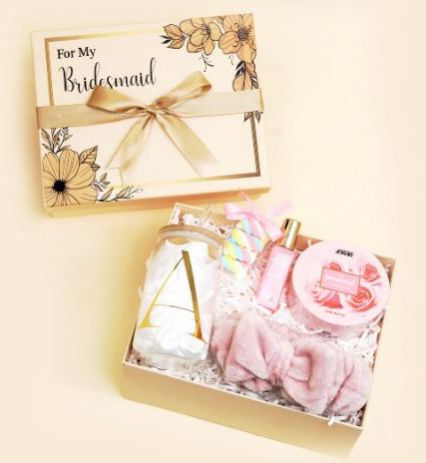 Rosy Radiance Bridesmaid Gift Box