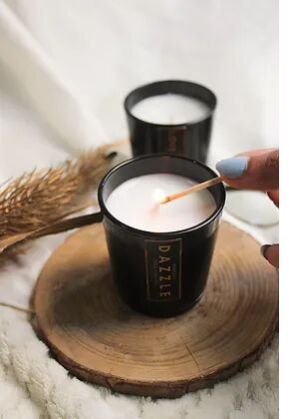 Dazzle Scented Soy Candle (Black Collection)