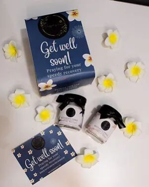 Get Well Soon Gift Box ( 2 Mini Scented Candles)