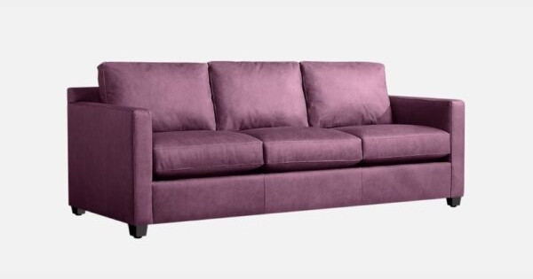 Relaxa Purple Three Seater Sofa