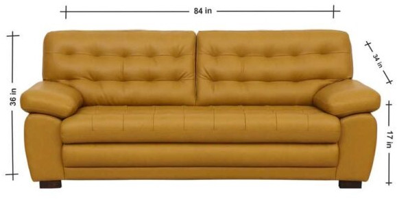 Vassio Comfy Three Seater Sofa