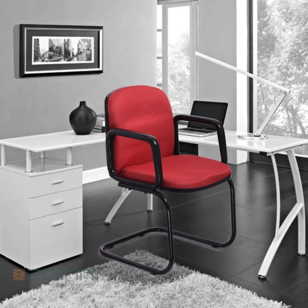 Vassio Fixed Red Office Chair