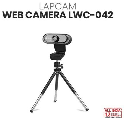 Lapcare Lapcam 720P HD Web Camera With Inbuilt Noise Reduction Mic