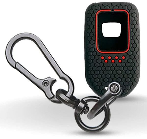 Honda Silicone Key Cover With Keychain