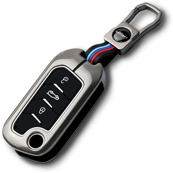 Mahindra Metal Key Cover With Keychain (Type M1)