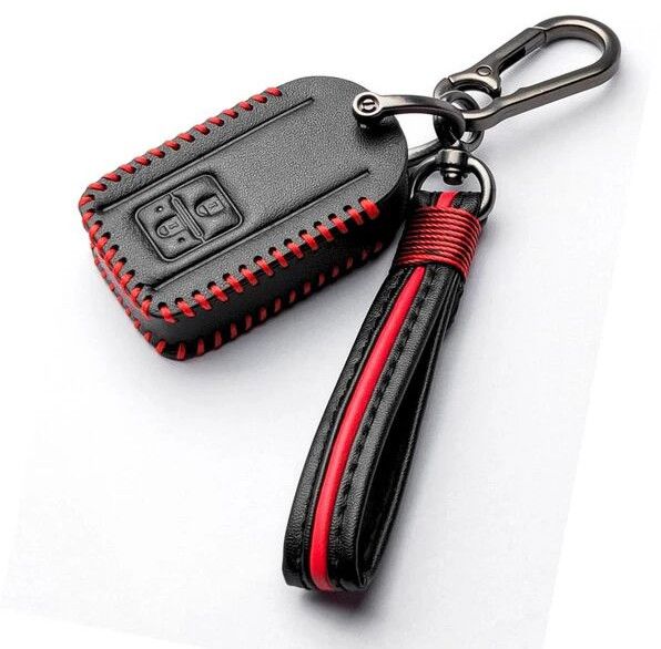 Suzuki Classic Leather Key Cover With Keychain (Type 3)