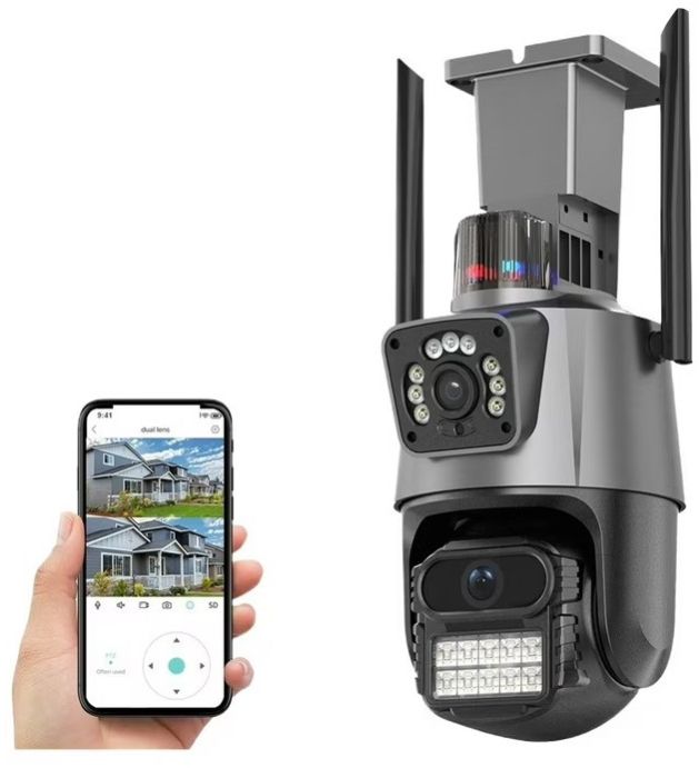 TRIPLE LENS PTZ CAMERA 9MP