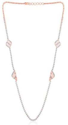 Geometric Glam Diamond Necklace