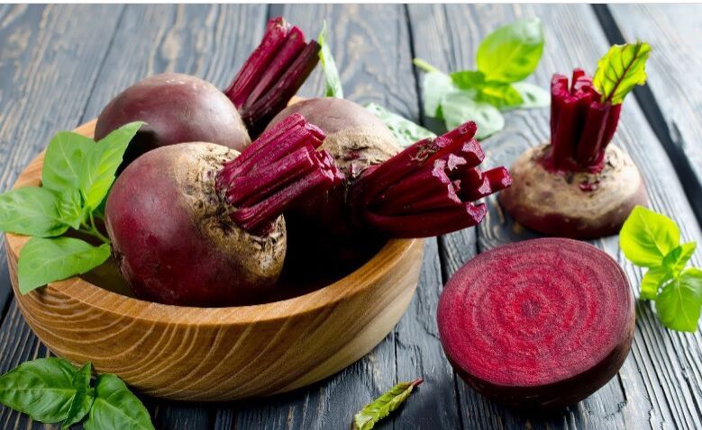 fresh beetroot