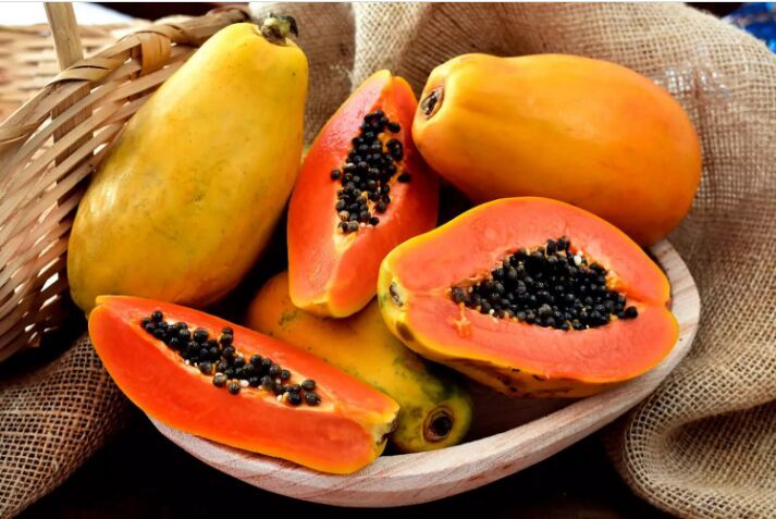 fresh papaya