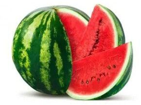 Fresh Watermelon, Color : Green Outer Skin, Red Inner Flesh