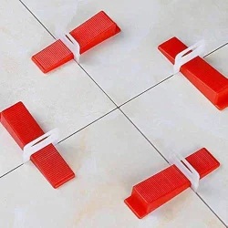 Iron PVC Tile Spacer, Color : Red, Packaging Type : Packet