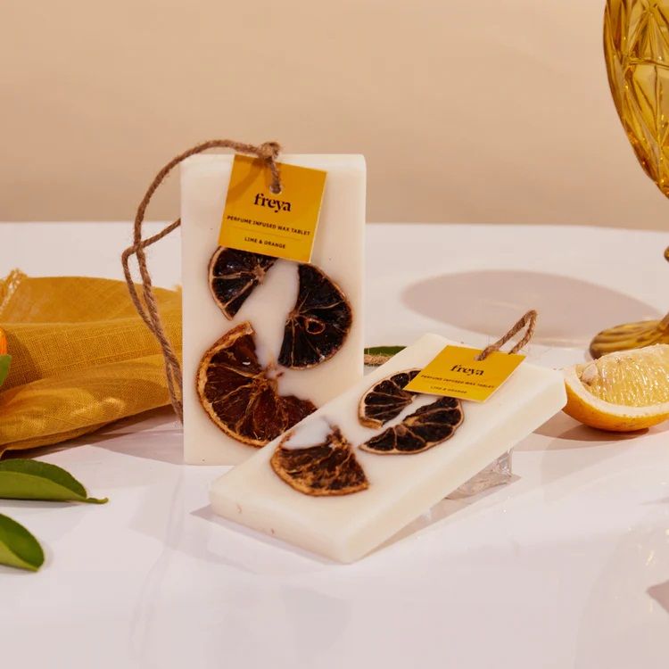 Lime Orange | Perfume Infused Wax Tablets (Set Of 2)