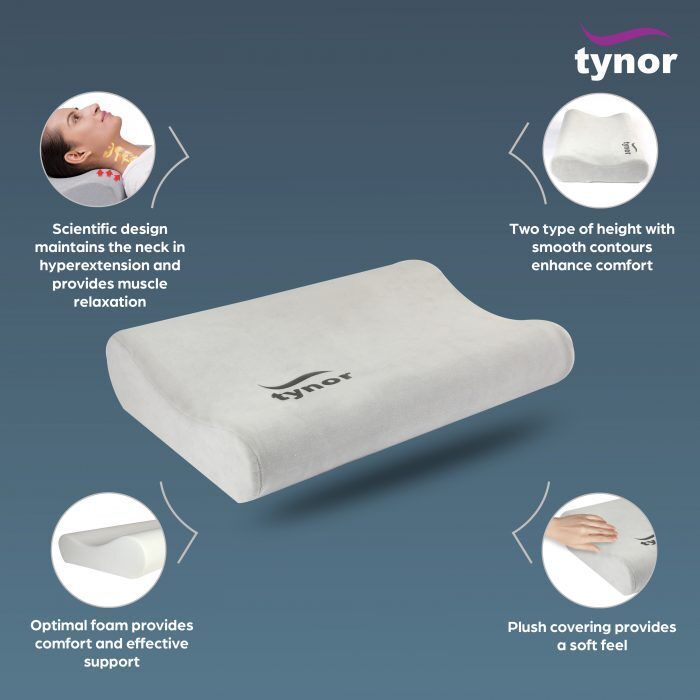 Nylon Tynor Contoured Cervical Pillow