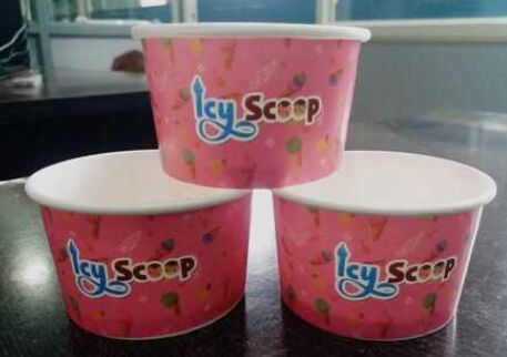 100 Ml Ice Customized Paper Cup