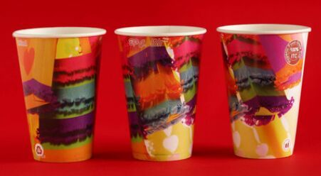 300 Ml 230 GSM Preprinted Cup