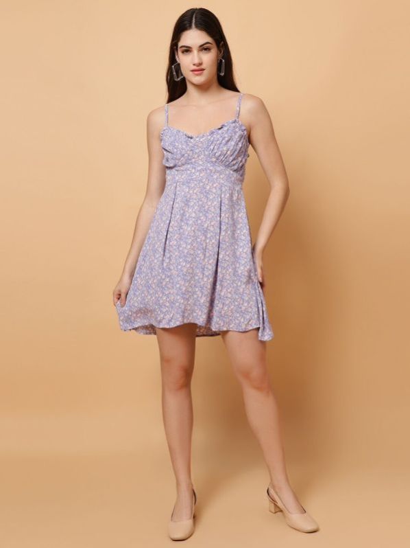 Women’s Rayon Floral Print Dress