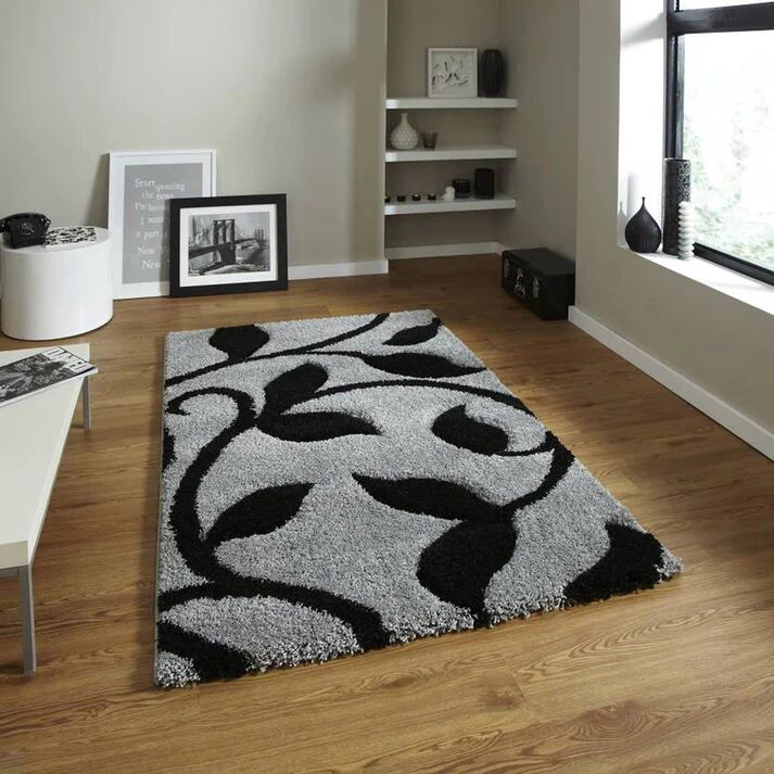 loom design fur yarn microfiber extra soft area rug