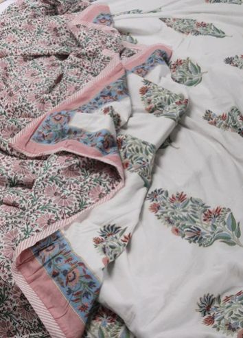 Bagh E Noor Cotton Muslin Dohar Blanket