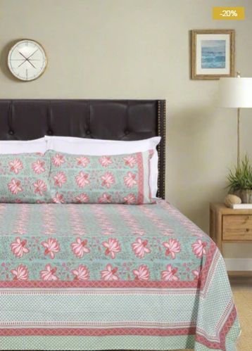 Sunera Flower Cotton Bedsheet