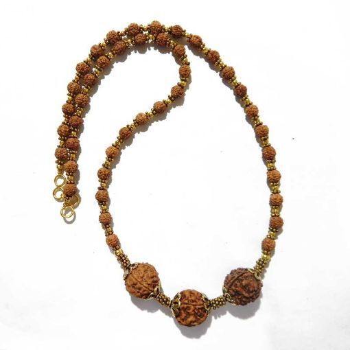 4 Mukhi Unisex Rudraksha Mala